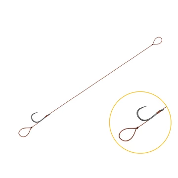 Feeder kötött horog Delphin Proxi 8 Loop / 6db 8cm #8 SM