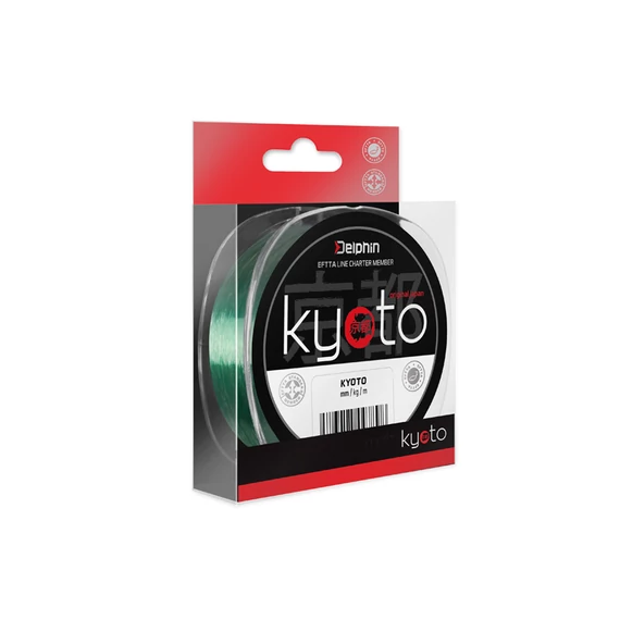 Monofil Delphin KYOTO zöld 0,203mm 3,8kg 5000m