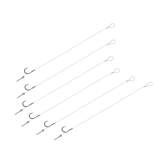 Feeder kötött horog Delphin FLR Sting / 6db 12cm #6