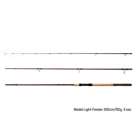 Delphin MAGMA M3 Light feeder / 3 rézs 360cm/90g