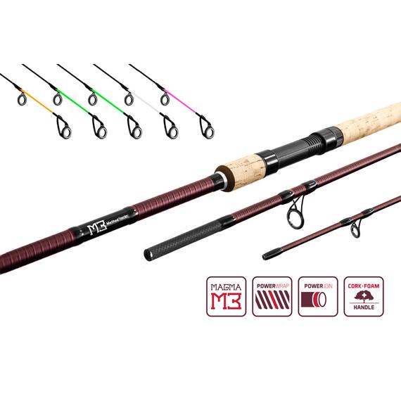 Delphin MAGMA M3 Method feeder / 3 rézs 360cm/215g