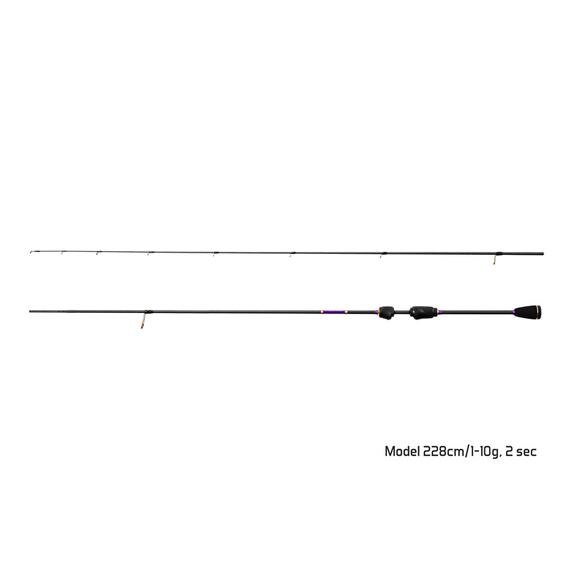 Delphin WILD TROUT / 2 rézs 210cm/1-7g