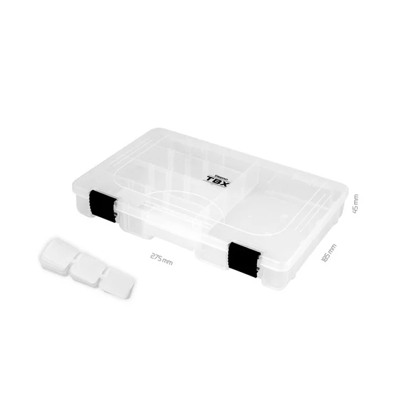 Doboz Delphin TBX One 275-5P Clip 275x185x45mm