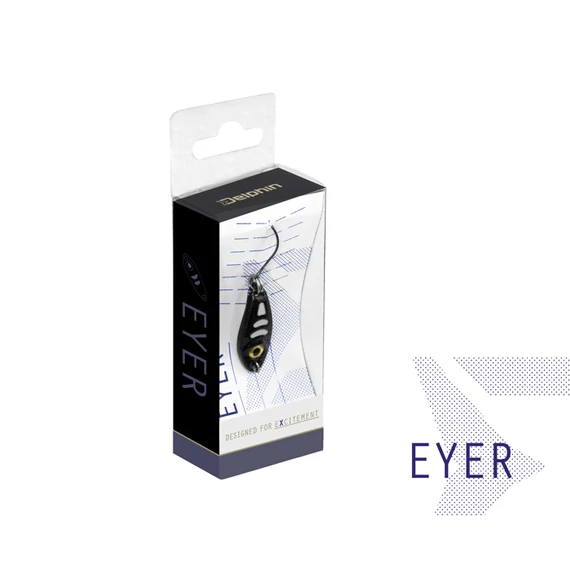 Villantó Delphin EYER 1.5g ZEBRA Hook #8