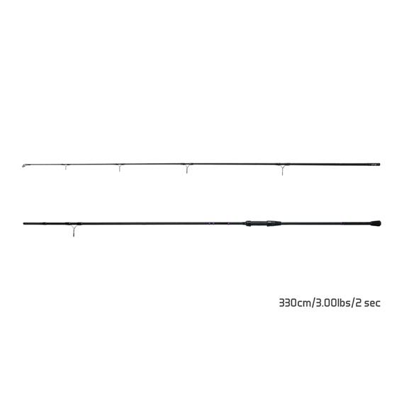 Delphin CORSA BLACK Carp SiC 360cm/3.00lbs/3 rézs