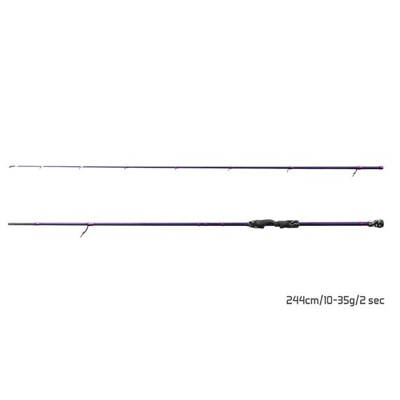 Delphin TOXIC 2G / 2 rézs 244cm/7-30g/2 rézs