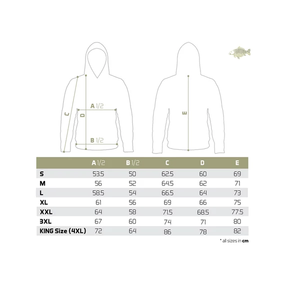 Kapucnis Delphin TACKLE Ponty XL