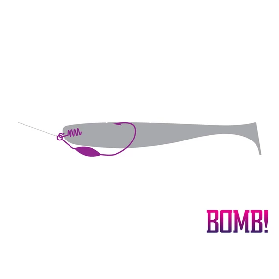 Horog BOMB! HeavyShank / 5 drb 5g-3/0