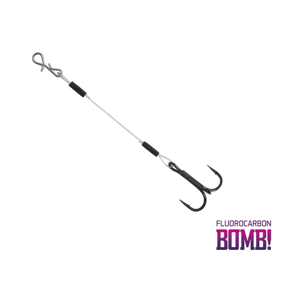 BOMB! Twisto RIGS Fluorocarbon / 3db #4/8cm