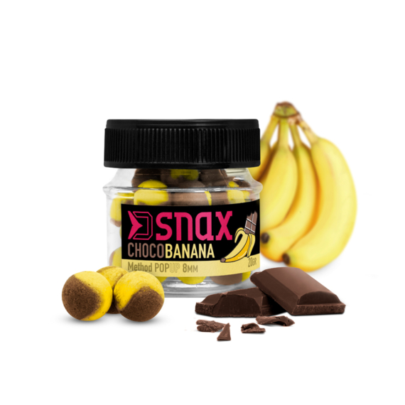 D SNAX POP csali 8mm/20g Csokoládé-Banán