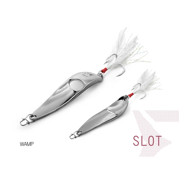 Villantó Delphin SLOT 15g BLACK NICKEL hook #4