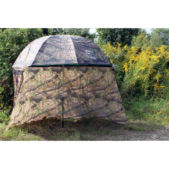 Terepszínú sátras PVC horgászernyő 250cm/camou