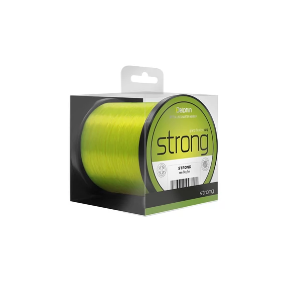 Delphin STRONG CARP sárga 0,25mm 5,5kg 600m