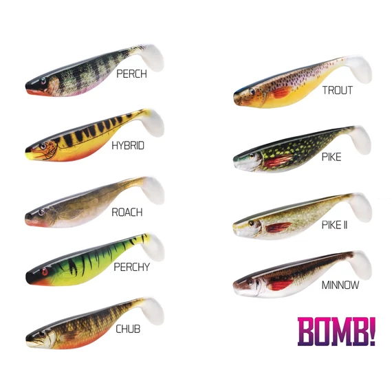 BOMB! Gumihal HYPNO / 3db 9cm/3D HYBRID