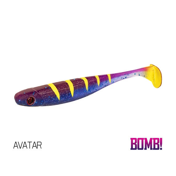 BOMB! Gumihal Rippa / 5db 5cm/NERO