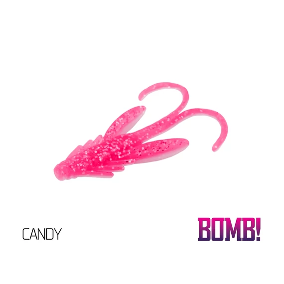 BOMB! Gumihal Nympha / 10db 2,5cm/NEON
