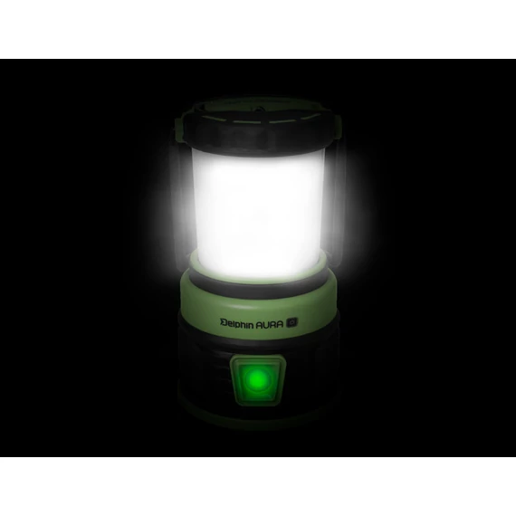 Kemping lámpa Delphin AURA 8,5W