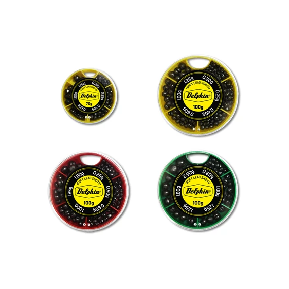 Ólomszett DELPHIN SOFT (sárga doboz) 70g/0,2-1,25g