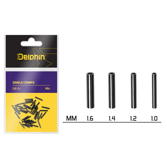 Delphin Single CRIMPS / 40db 1.2mm