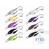 Kép 1/12 - Villantó Delphin RYBO 0.5g AURO Hook #8 Snap 00