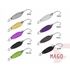 Kép 1/12 - Villantó Delphin MAGO 2g AURO Hook #8 Snap 00